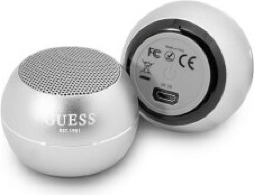Guess Mini Bluetooth-høyttaler 3W 4H