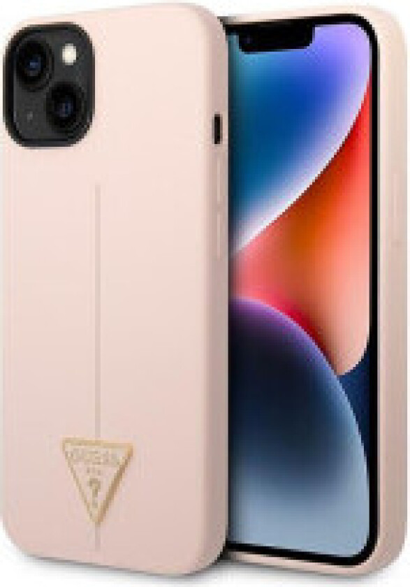 Guess Silikon Triangle Logo - Deksel til iPhone 14 Plus