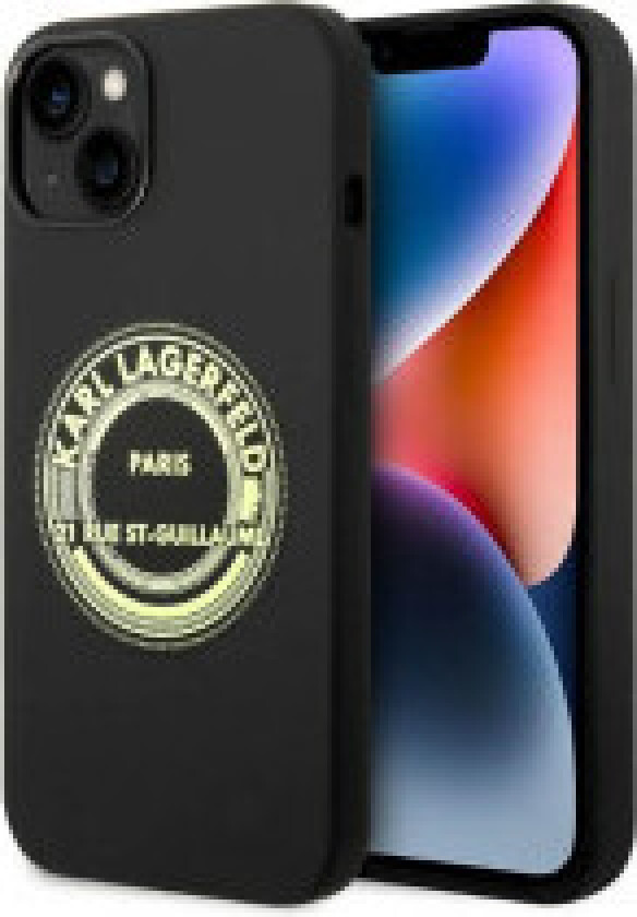 Karl Lagerfeld Silikon RSG - Deksel til iPhone 14 Plus