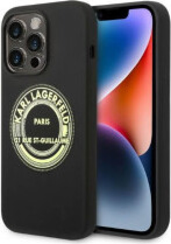 Karl Lagerfeld Silikon RSG - Deksel til iPhone 14 Pro