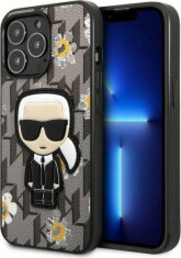 Karl Lagerfeld Iconic Karl Flower - Deksel til iPhone 13 Pro