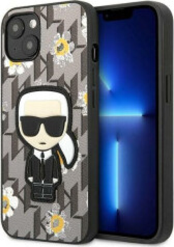 Karl Lagerfeld Iconic Karl Flower - Deksel til iPhone 13 Mini