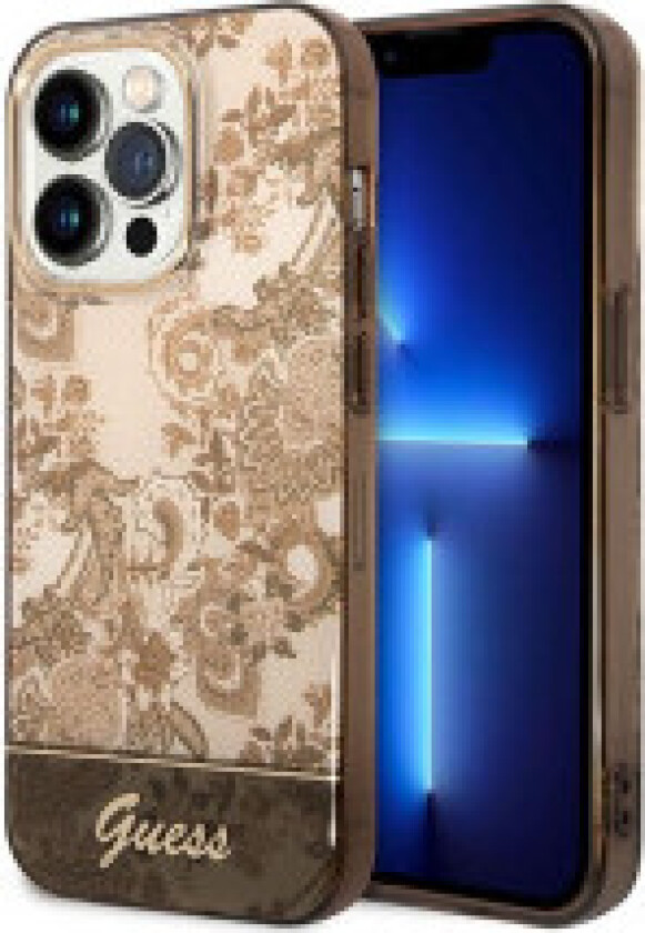 Guess Porcelain Collection - Deksel til iPhone 14 Pro Max