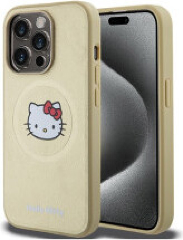 Hello Kitty Leather Kitty Head MagSafe - Deksel til iPhone 13 Pro Max