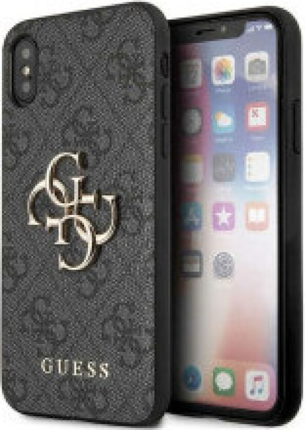 Guess 4G Big Metal Logo - Deksel til iPhone X