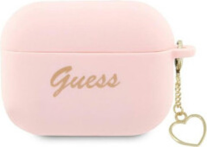 Bilde av Guess Silicone Heart Charm - Veske til Apple AirPods Pro 2