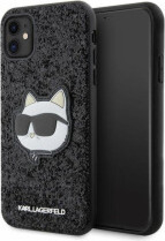 Karl Lagerfeld NFT Glitter Choupette Patch - Deksel til iPhone 11