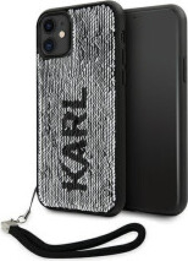 Karl Lagerfeld Paljettsnor - Deksel med snor til iPhone 11
