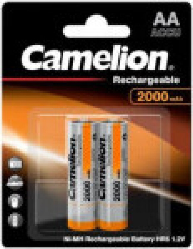 Oppladbart batteri Camelion AA Mignon 2000mAH