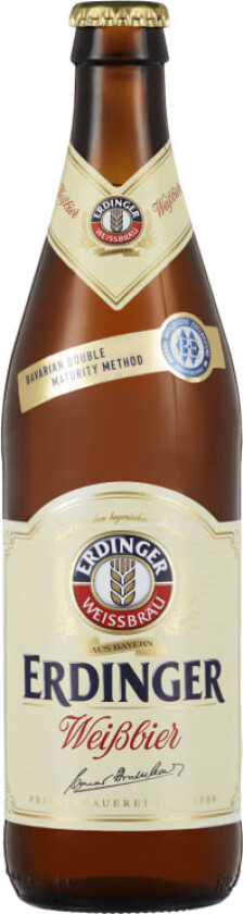 Erdinger Hefe Weissbier 0,5l flaske