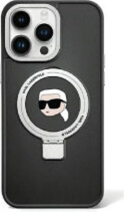 Karl Lagerfeld ringstativ Karl Head MagSafe - iPhone 15 Plus-deksel