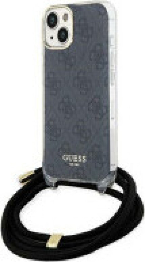 Guess Crossbody Cord 4G Print - iPhone 15-deksel