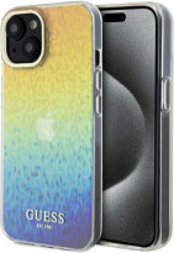 Guess IML Faceted Mirror Disco Iridescent - Deksel til iPhone 14