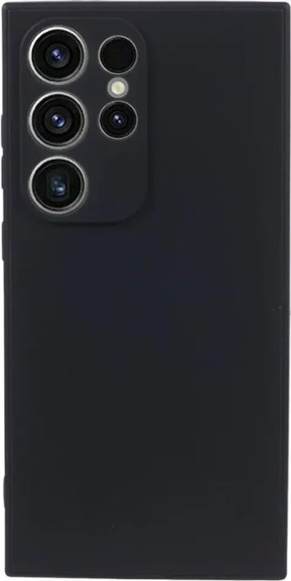 Samsung Galaxy S24 Ultra Fleksibel TPU Plast Deksel - Svart