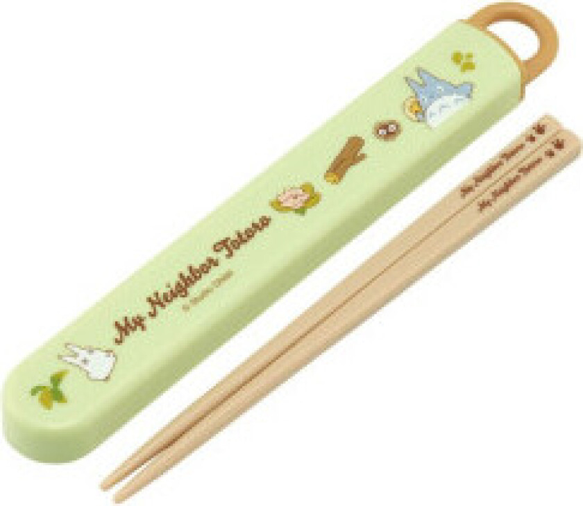 My Neighbor Totoro spisepinner med boks Totoro & Catbus 16 cm