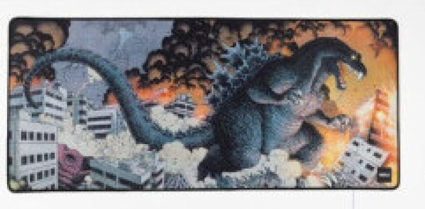 Godzilla overdimensjonert musematte Ødelagt by