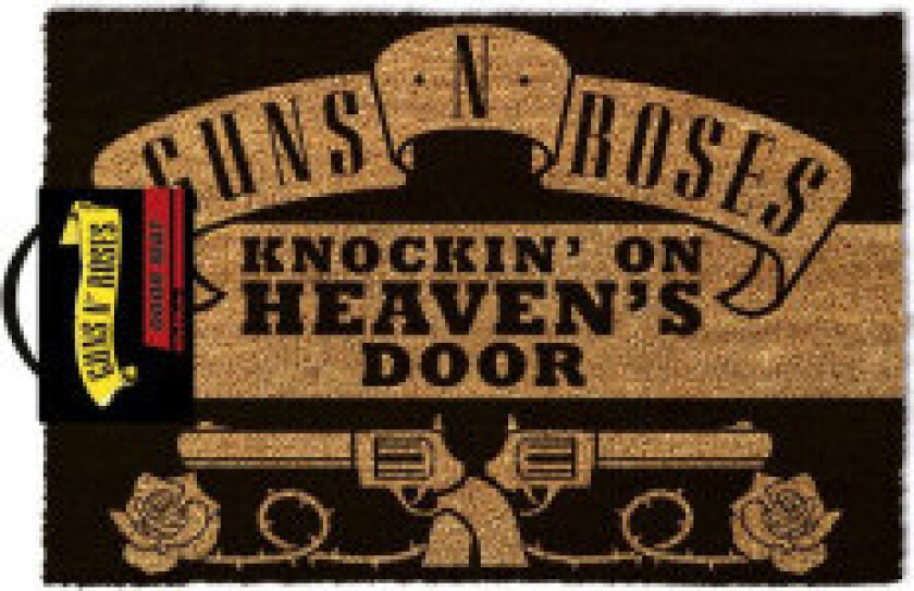 Guns N' Roses Doormat Knockin' On Heaven's Door 40 x 57 cm