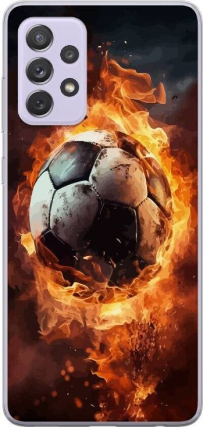 Mobildeksel til Samsung Galaxy A52s 5G med Fotball motiv