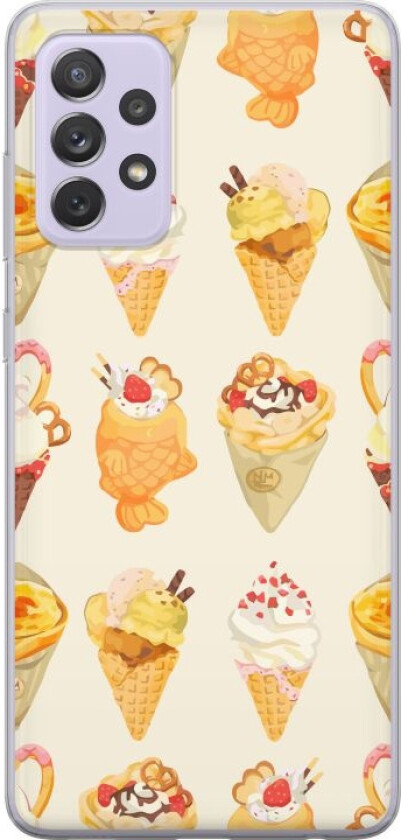 Mobildeksel til Samsung Galaxy A52s 5G med Glassig motiv