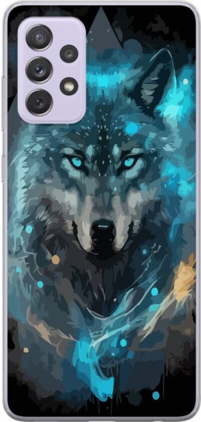Mobildeksel til Samsung Galaxy A52s 5G med Ulve motiv