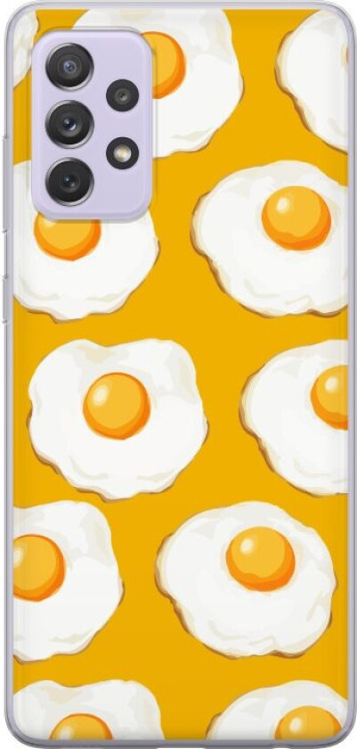 Mobildeksel til Samsung Galaxy A52s 5G med Stekt egg motiv