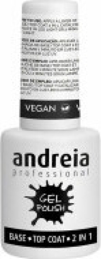 Neglpolering Andreia Gel Polish Base Top Coat 2-i-1