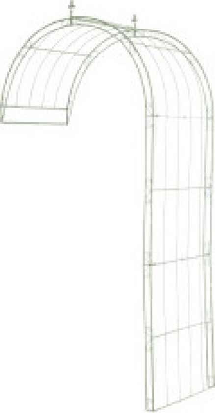 Rosebue Pietro 152x80x260 Antikk Grønn