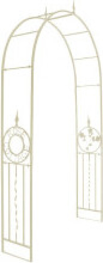 Rose Arch Cottage Antikk Krem