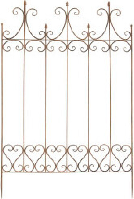 Trellis syrin Antikk Brun