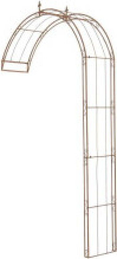 Rosebue Pietro 130x40x270 Antikk Brun