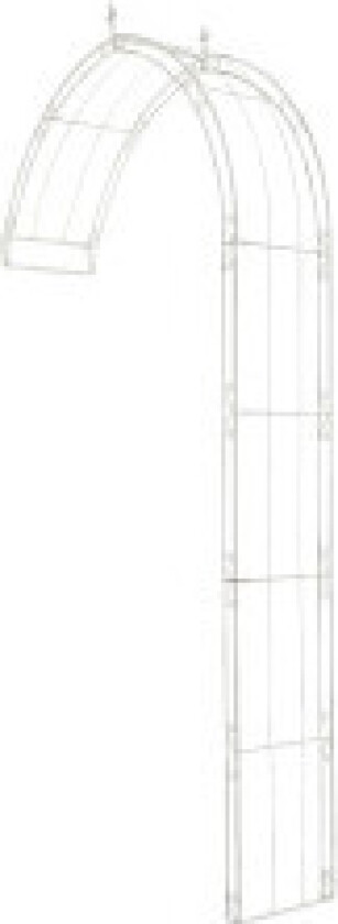 Rosebue Pietro 130x40x270 Antikk Hvit