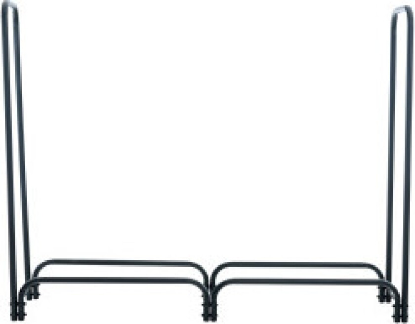 Vedstativ Wilster 150x120x36 cm Antrasitt
