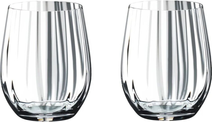 Optical O whiskyglass 2-stk. 34,4 cl