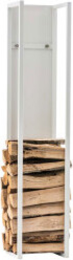 Vedstativ Spark 80 Hvit Matt