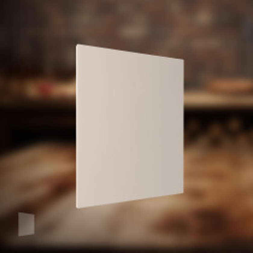 Pizzastein 30x38x1,5 cm Hvit