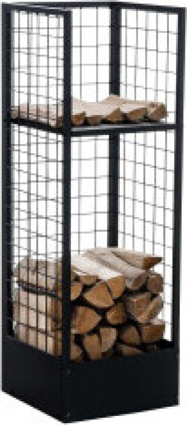 Vedstativ Forrest 40x40x120 Svart