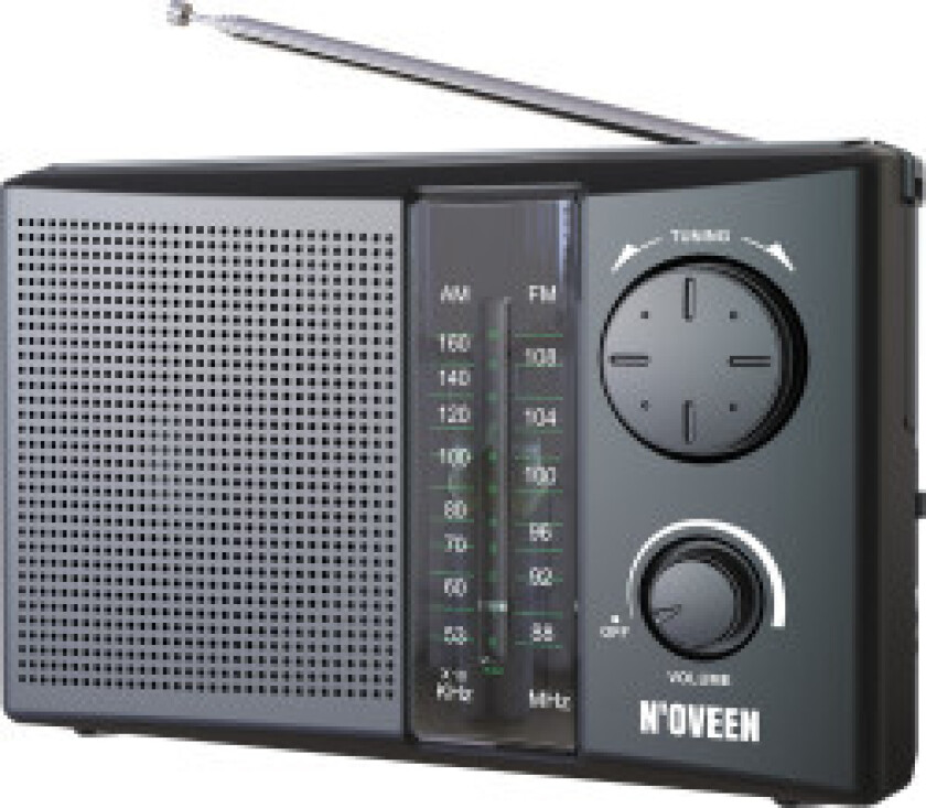Bærbar radio PR450 Svart
