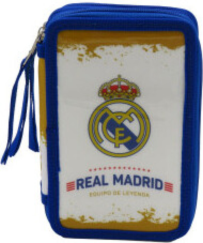 Real Madrids pennal med trippel fylling