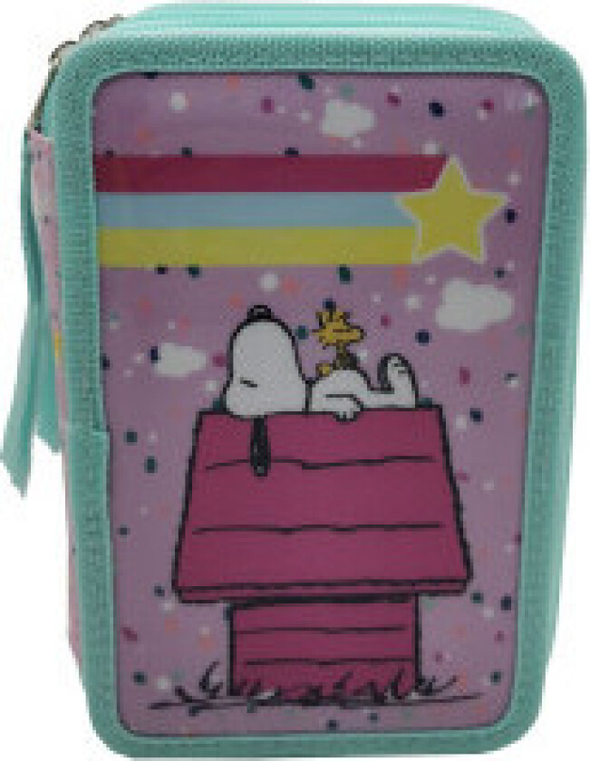 Snoopy trippelfylt penalhus