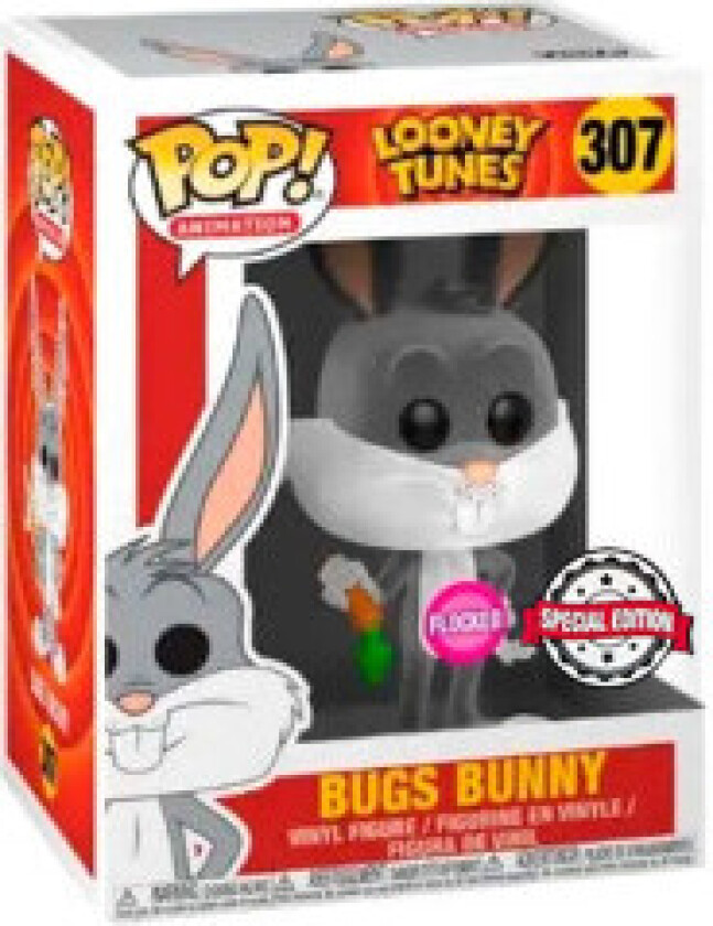 POP-figur Looney Tunes Snurre Sprett kanin Flocked Exclusive