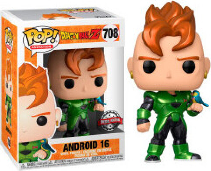 POP-figur Dragon Ball Z Android 16 Spesialutgave