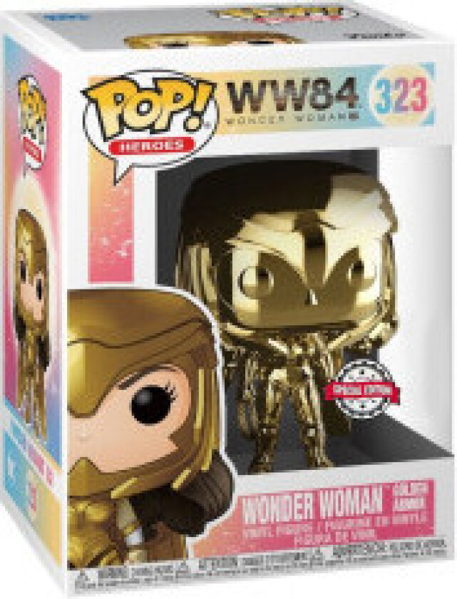 POP-figur av DC Comics Wonder Woman 1984 Gold Power Exclusive