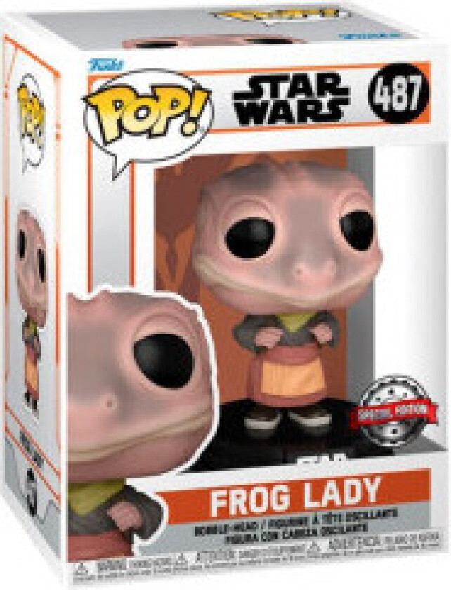 POP-figur av Star Wars The Mandalorian Frog Lady Exclusive