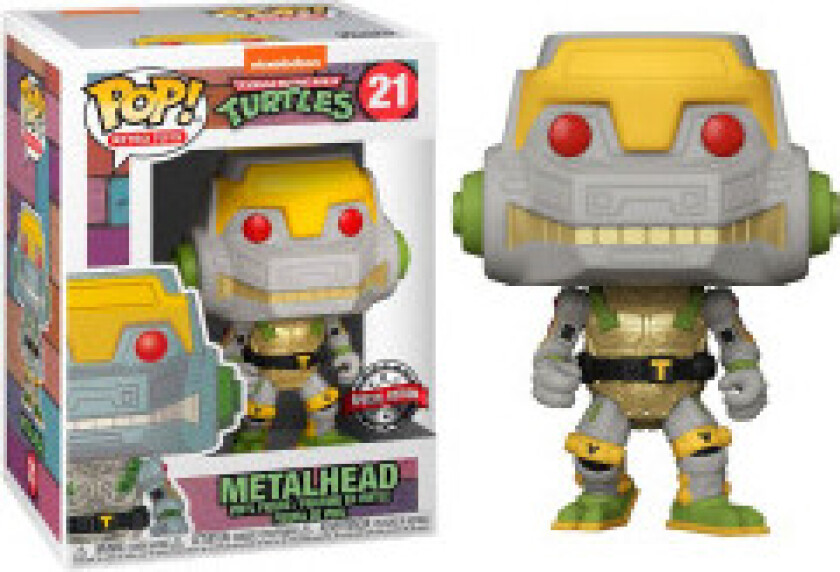 POP-figur av Teenage Mutant Ninja Turtles Metalhead Exclusive