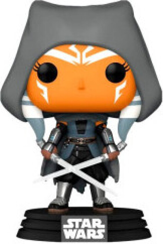 POP-figur Star Wars The Mandalorian Ahsoka med hette Exclusive