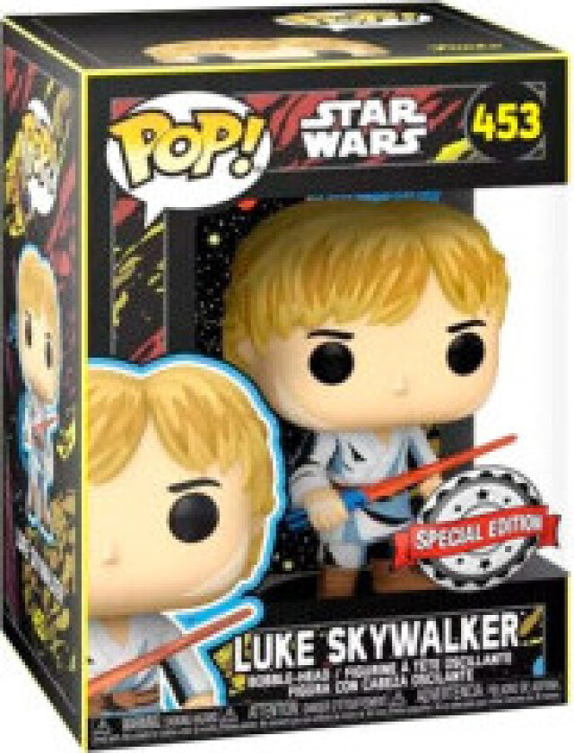 POP-figur Star Wars Retro Series Luke Skywalker Exclusive