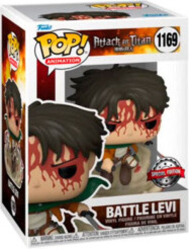 POP-figur Attack on Titan Battle Levi Exclusive