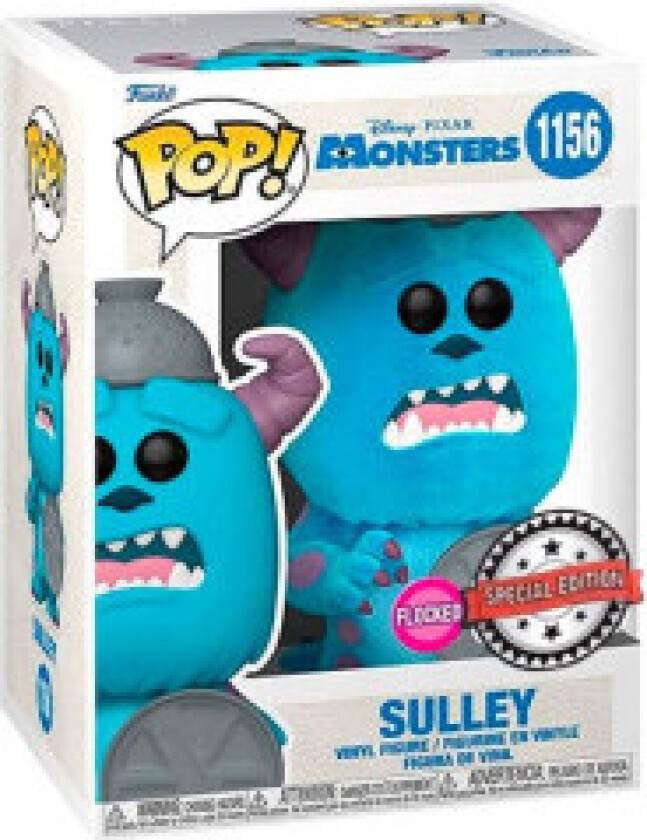 POP-figur Disney Monsters Inc. 20. Sulley Flocked Exclusive