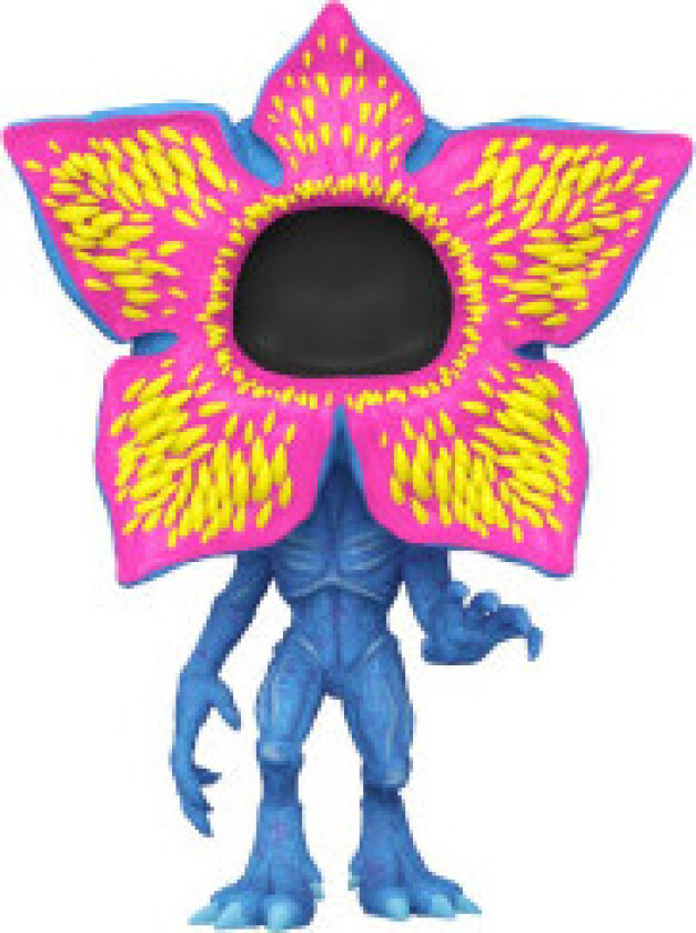 POP-figur av Stranger Things Open Face Demogorgon Black Light Exclusive