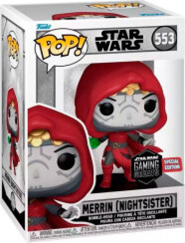 POP-figur av Star Wars Jedi Fallen Order Merrin Nightsister Exclusive